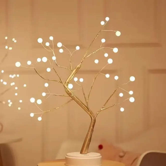 Plum blossom bonsai tree light