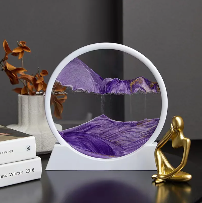 3D Hourglass Deep Sea Sandscape