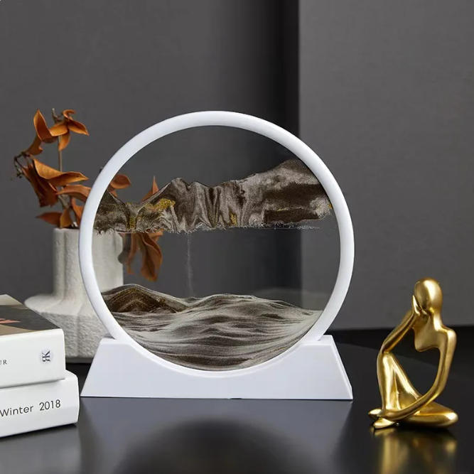 3D Hourglass Deep Sea Sandscape